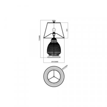 Настольная лампа Vele Luce Fiona VL5623N21