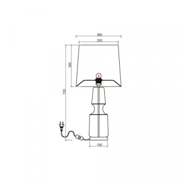 Настольная лампа Vele Luce Paradise VL5773N01