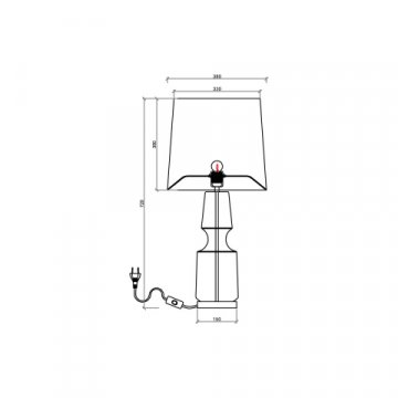 Настольная лампа Vele Luce Paradise VL5774N11