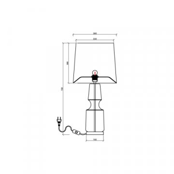 Настольная лампа Vele Luce Paradise VL5774N21