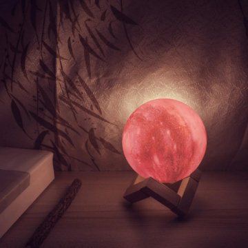 Настольный светодиодный ночник Gauss луна NN003