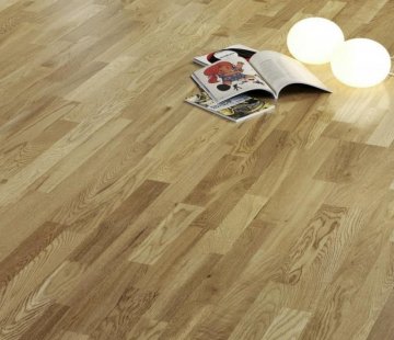 Паркетная доска Focus Floor Classic Дуб Libeccio Hugh Gloss 3S
