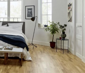 Паркетная доска Focus Floor Classic Дуб Libeccio Hugh Gloss 3S