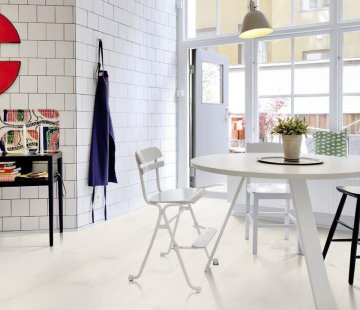 Паркетная доска DuoWood Дуб White Marble 3S