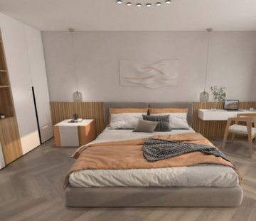 Замковый виниловый пол Floorwood Authentic 1502 Оранжевый цветок