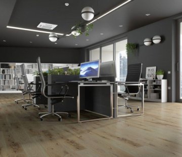 Кварцевый плинтус Fargo Classic 385-5 Дуб Осло