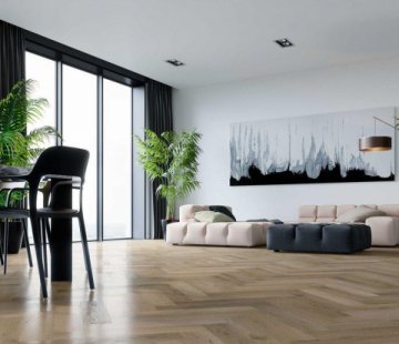 Кварцевый SPC ламинат Fargo Parquet 33-61W935 Дуб Парижский дождь