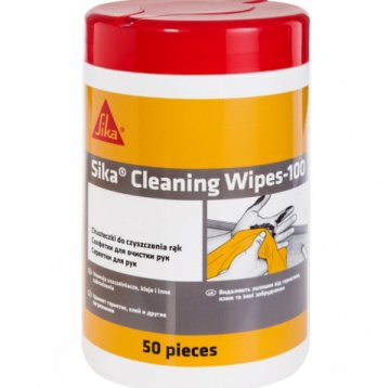 Очищающие салфетки SikaCleaning Wipes-100 (50 шт)