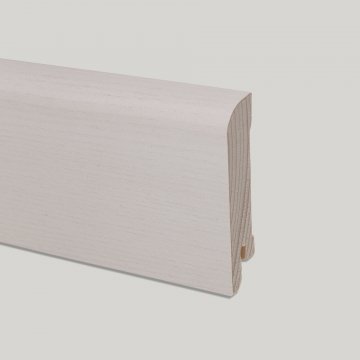 Плинтус Pedross Ясень Белый 70 х 15 х 2500 мм