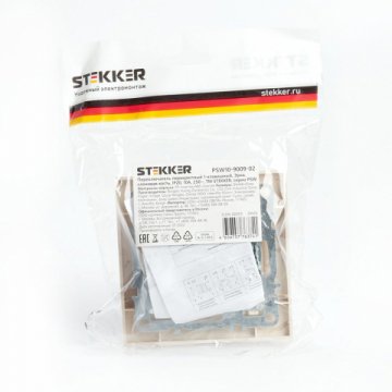 Переключатель одноклавишный перекрестный Stekker Эрна слоновая кость PSW10-9009-02 39926