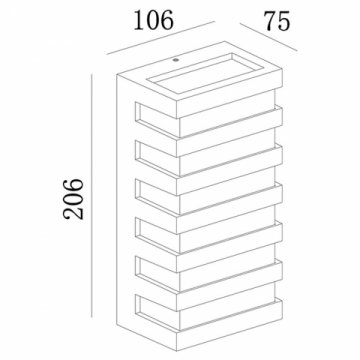 Плафон Deko-Light Leuchte Grumium eckig III 930374
