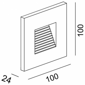 Плафон для встраиваемого светильника Deko-Light Light Base 930418