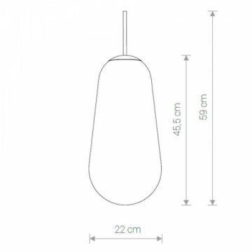 Плафон Nowodvorski Cameleon Pear L 8532