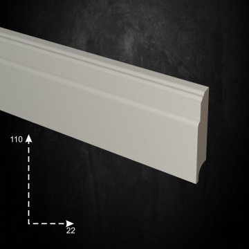 ПЛИНТУС PN 110 (110*22*2000 мм)