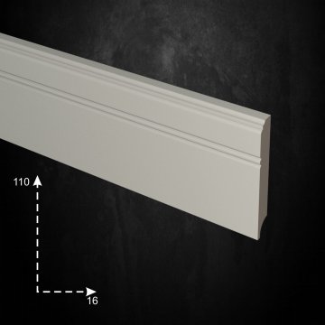 ПЛИНТУС PN 120 (110*16*2000 мм)
