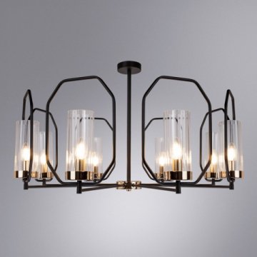 Подвесная люстра Arte Lamp Celaeno A7004PL-8BK