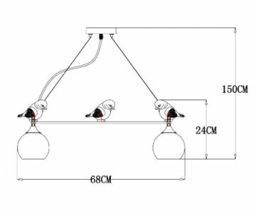 Подвесная люстра Arte Lamp Gemelli A2150SP-5WG