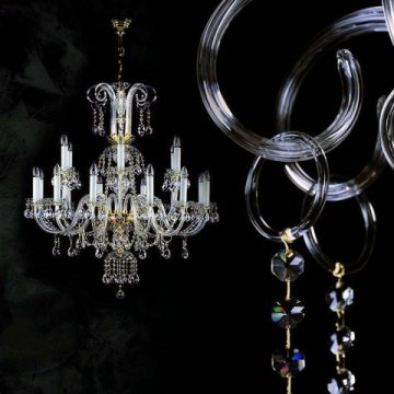 Подвесная люстра Artglass Roma XVIII. CE