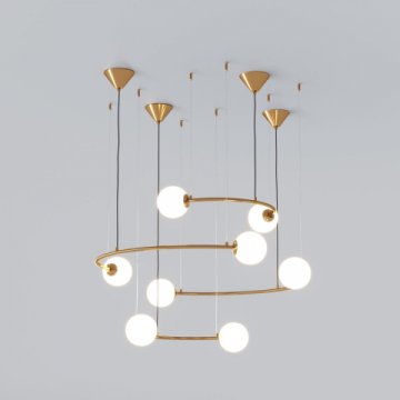 Подвесная люстра Bogates Brook 359/8 латунь