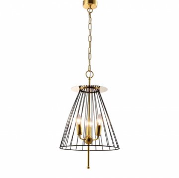 Подвесная люстра Crystal Lux Modesto SP3 Black/Gold