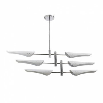 Подвесная люстра Crystal Lux Rafael SP6 Chrome