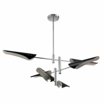 Подвесная люстра Crystal Lux Rafael SP6 Chrome