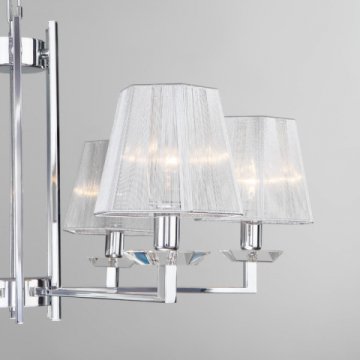 Подвесная люстра Eurosvet Alegria 60125/6 хром Smart