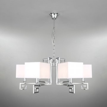 Подвесная люстра Eurosvet Alma 60115/6 хром