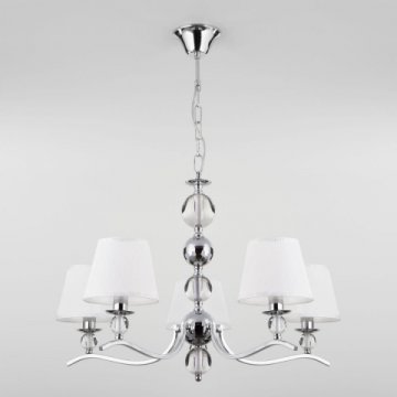 Подвесная люстра Eurosvet Sortino 60097/5 хром
