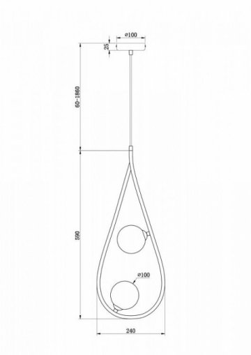 Подвесная люстра Freya Perlina FR4005PL-02B
