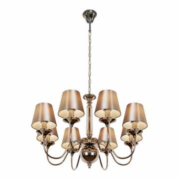 Подвесная люстра iLamp Rolling P2406-8 Nickel