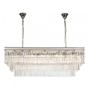 Подвесная люстра iLamp Triumph 6119-1200 Nickel