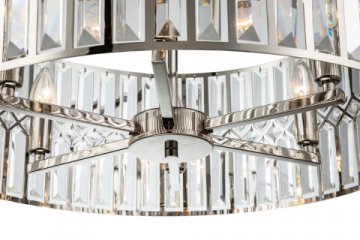 Подвесная люстра iLamp Triumph 6122-600 Nickel