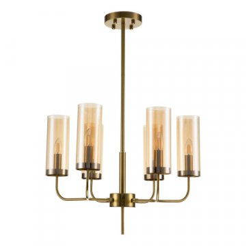 Подвесная люстра Indigo Balletto 13014/6R Brass V000252