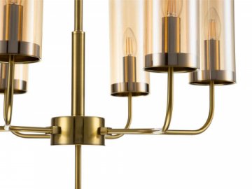 Подвесная люстра Indigo Balletto 13014/6R Brass V000252