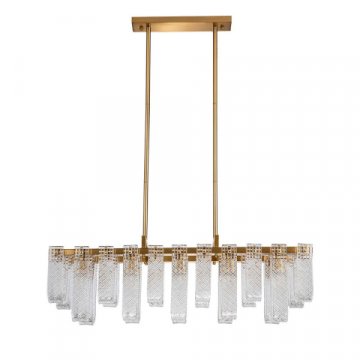 Подвесная люстра Indigo BRINA 12027/10PL Brass V000367