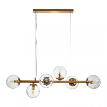 Подвесная люстра Indigo Cocoon 11008/6P Brass V000122