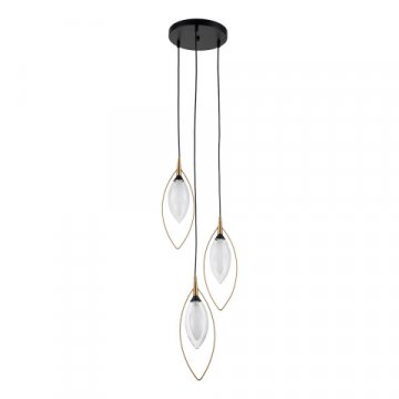 Подвесная люстра Indigo Fiore 13001/3P Black V000143