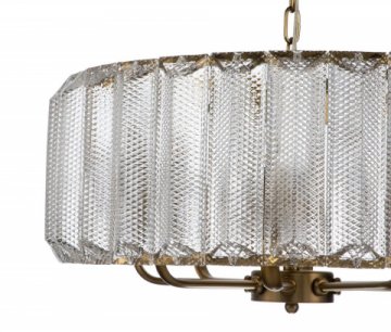 Подвесная люстра Indigo Piroet 12011/8P Brass V000052