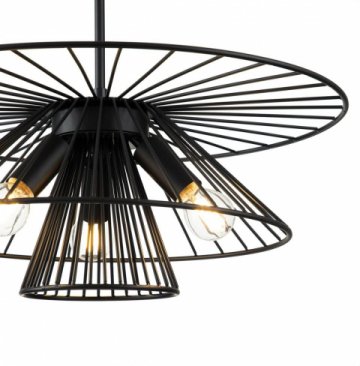 Подвесная люстра Indigo Strato 10016/3P Black V000287