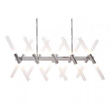 Подвесная люстра Lumina Deco Alford LDP 6036-20 CHR