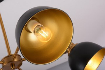 Подвесная люстра Lumina Deco Belmonti LDP D017-5 BK