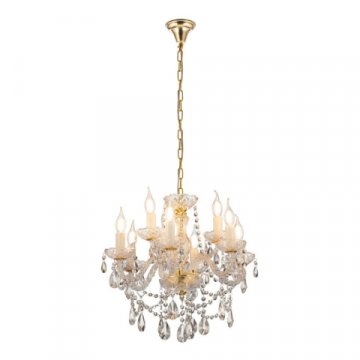 Подвесная люстра Lumina Deco Eliza LDP 7026-6+3 SL+GD