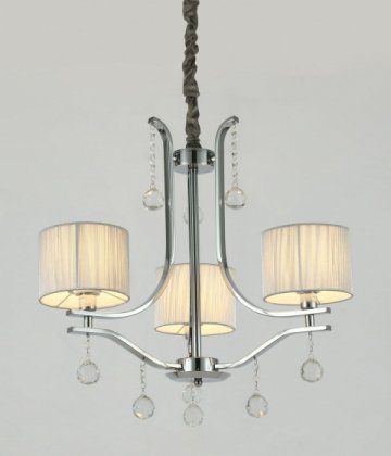 Подвесная люстра Lumina Deco Fontenea LDP 8443-3 CHR