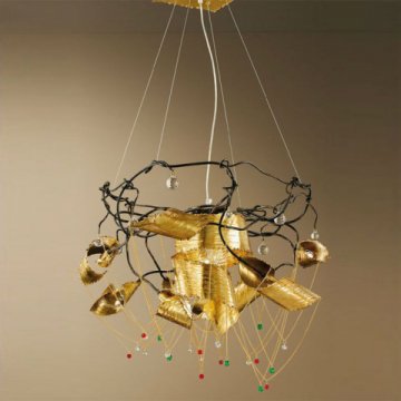 Подвесная люстра MM Lampadari Spirale 6522/8+1 V2159