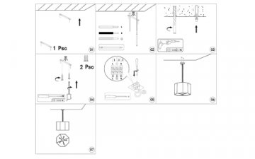 Подвесная люстра Moderli Rizar V1220-5P