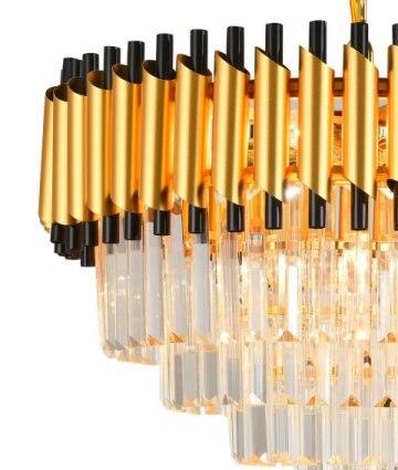 Подвесная люстра Natali Kovaltseva Darian 76017/10C Gold