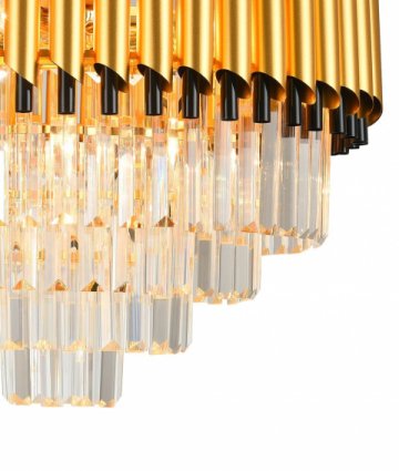 Подвесная люстра Natali Kovaltseva Darian 76017/10C Gold