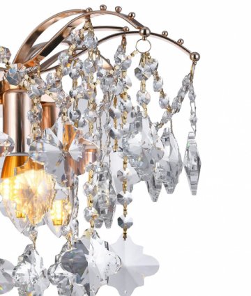 Подвесная люстра Natali Kovaltseva Morgana 81426/4C Gold