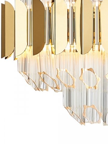 Подвесная люстра Natali Kovaltseva Rivera 81443/6C Gold